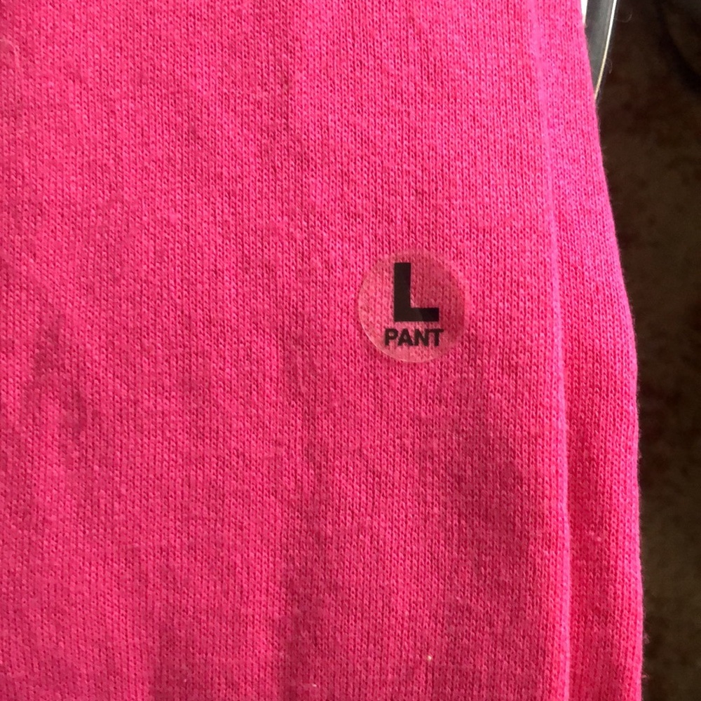New sweatpants by Lee Apparel pink elastic waist and bottom cuff - Picture 7 of 13